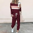 thumbnail image 1 of Dyegold 2 Piece Outfits Long Sleeve Ladies Workout Sets For Women Long Sleeve Women Joggers Set 2 Piece Cotton Long Sleeve ​Christmas ​Two Pieces For Women Outfit ​My Orders, 1 of 5