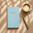 thumbnail image 1 of Dyegold 2027 Daily Planner Pocket Notebook Portable A6 Agenda Book 365 Day Undated Journal with Pen Loop for Goal Setting Task List To Do Organization, 1 of 9