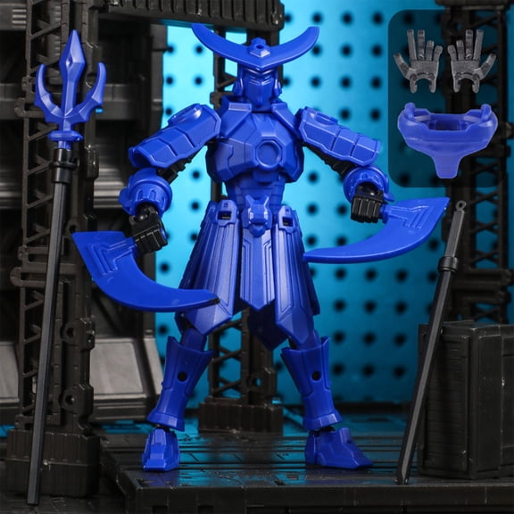 Dyegold 3rd Generation Mecha Dolls Model Kit Articulated Joints with Detachable for DIY Assembly Collectors 6 Inch Action Figure