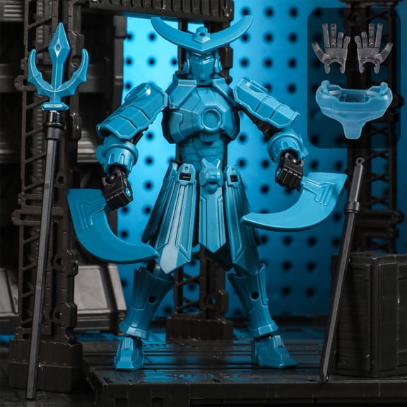 Dyegold 3rd Generation Mecha Dolls Model Kit Articulated Joints with Detachable for DIY Assembly Collectors 6 Inch Action Figure