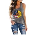 thumbnail image 1 of Dyegold 4th Of July Tank Tops For Women Summer Sleeveless American Flag Shirt Loose Casual Patriotic Graphic Tee Tops Tshirt, 1 of 4
