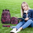 thumbnail image 1 of Dyegold Backpack 3 Piece Backpack Set Lightweight Elementary Bag with Lunch Box Pencil Case 16 in Large Capacity, 1 of 6
