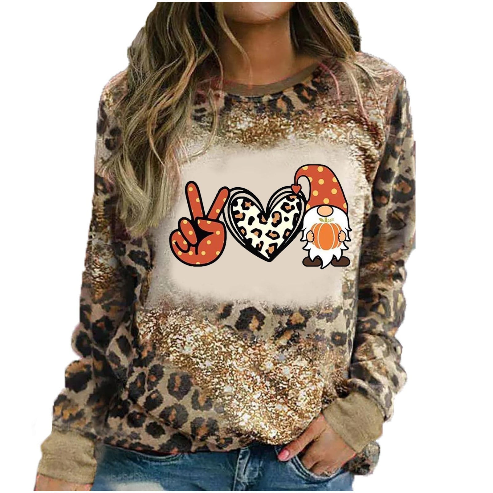 Dyegold Blank Bleached Shirts Teen Girls Plain Sweatshirt Women
