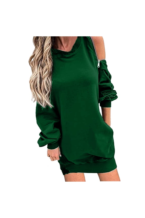 Dyegold Blue Sweatshirt Ladies Oversize Sweatshirts For Women Hoodies For Teens Cotton Long Sleeve ​Christmas ​Fashion Hoodies For Women ​My Orders