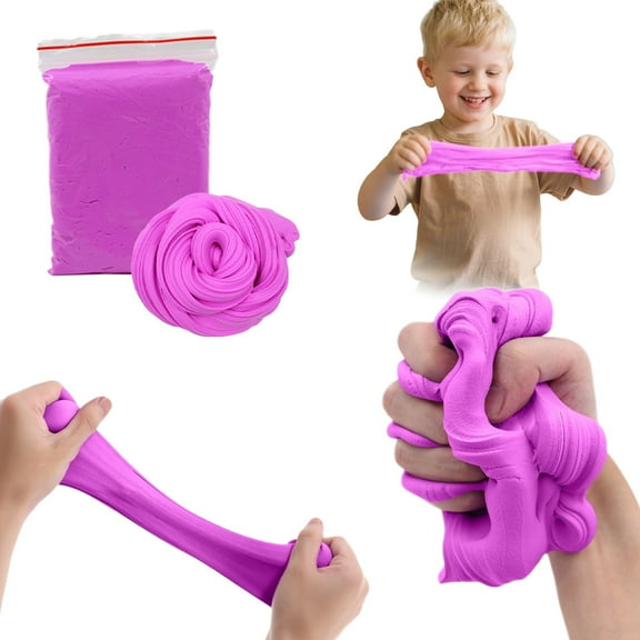 Dyegold Butter Cloud Slime with Accessories Non-Sticky Stretchy Noodle Colored Clay for Creative Crafts Sensory Play 3.5 in