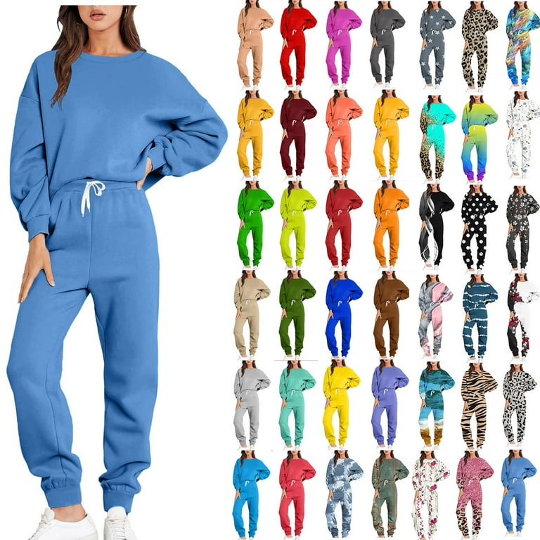 Dyegold 2 Piece Outfits For Women Teen Girls Sweatsuits For Women