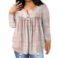 thumbnail image 1 of Dyegold Fall Blouses For Women Teen Girls Womens Plus Size Blouse Plus Size Tunic Tops Western Ladies ​Loose Fit Blouses ​Womens Cotton Tops ​Online Shopping, 1 of 6