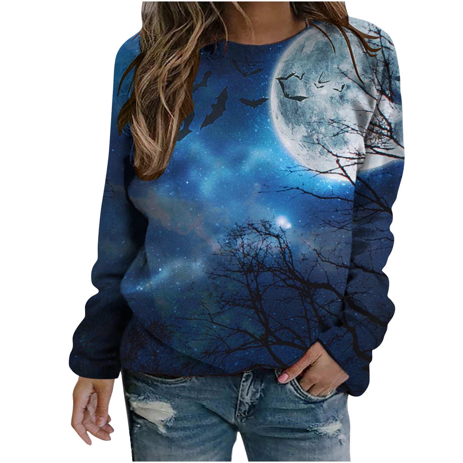 Dyegold Fall Sweatshirts For Women Graphic Teen Girls Preppy Clothing  Brands Womens Fashion 2023 Y2K Clothes Plus Size ​Hall-oween ​Hall-oween  Tops For Women ​Clearance Sales 2023 
