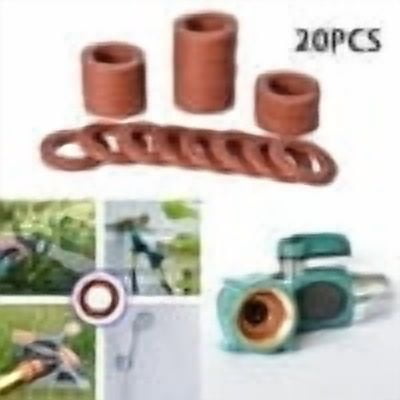 Dyegold Garden Hose Rubber Washer 5/8 Inch Inner Diameter Fit Standard 3/4 Inch Fittings for Spray Gun Sprinkler Connector
