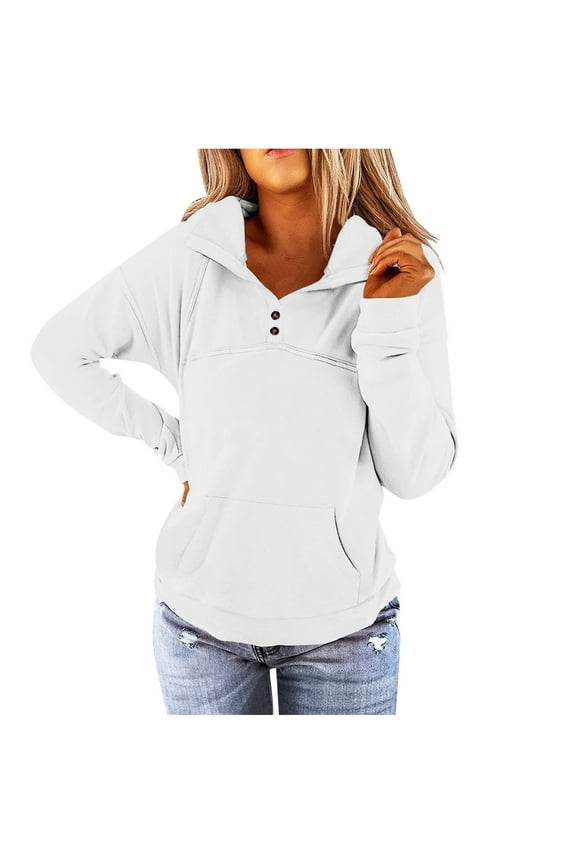 Dyegold Half Zip Hoodie Teen Girls Collared Pullover Tops Womens Sweat Shirts Sweatshirt For Women Fall Outfits Vacation Halloween Womens Sweatshirt Get It Today