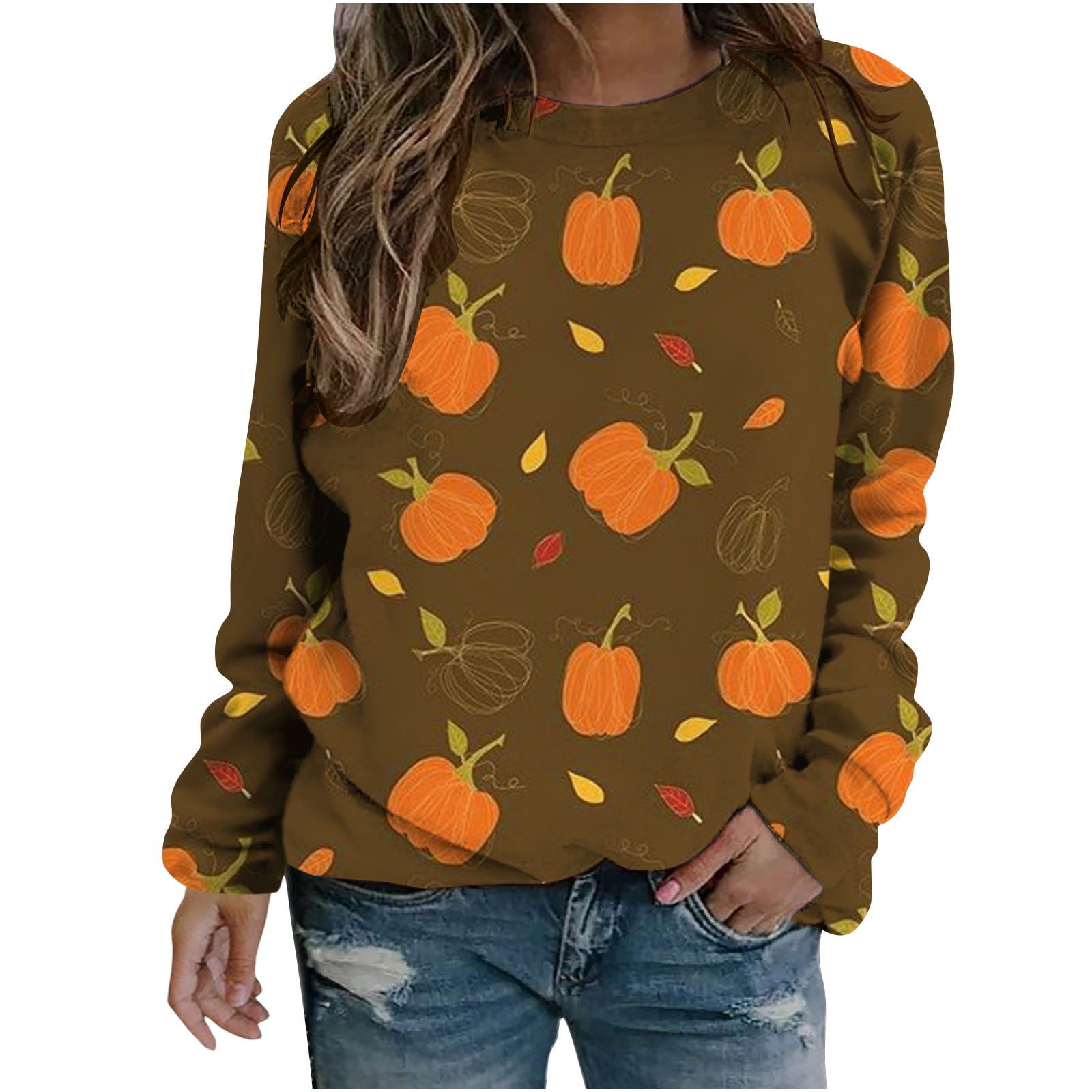 Dyegold Hall-oween Sweaters For Women Teen Girls Jackets Y2k Hall-oween  Cloth Cotton Long Sleeve ​Hall-oween ​Hall-oween Tops For Women ​Clearance  Sales 2023 