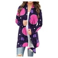 thumbnail image 1 of Dyegold Hall-oween Christmas Sweater Ladies Cute Hall-oween Sweatshirts For Women Summer Sweaters For Women Lightweight Work Office Sport Fleece ​Christmas ​Knitted Sweater ​My Orders, 1 of 7