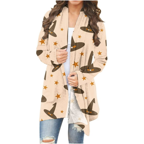 Dyegold Hall-oween Outfits For Women Ladies Hall-oween Outfits For Women Batwing Cardigan Y2K Clothes Plus Size Christmas Women Cardigan My Orders