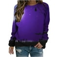 thumbnail image 1 of Dyegold Hall-oween Sweaters For Women Ladies Cold Weather Clothes For Women Hall-oween Oversize Sweatshirts Y2K Clothes Plus Size ​Christmas Hall-oween Sweatshirts For Women ​My Orders, 1 of 5