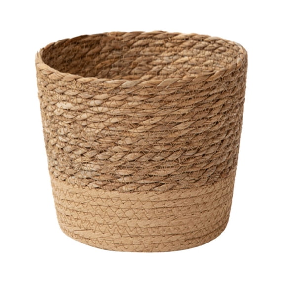 Dyegold Handwoven Seagrass Flower Pot Cover Basket 9 Inch Natural Plantser for Plants Storage Home Garden Decor Boho Style