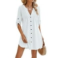 thumbnail image 1 of For Women Casual Summer Sleeveless Cute Mashroom Print Baggy Overalls Adjustable Spaghetti Strap Rompers, 1 of 5