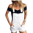 thumbnail image 1 of Dyegold Jumpsuits for Women Casual, Wide Leg Jumpsuit With Pockets for Women Fashion Comfy Summer Playsuit Cute Casual Short Sleeveless Rompers Overalls, 1 of 8
