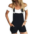 thumbnail image 1 of Dyegold Jumpsuits for Women Casual, Wide Leg Jumpsuit With Pockets for Women Fashion Comfy Summer Playsuit Cute Casual Short Sleeveless Rompers Overalls, 1 of 8