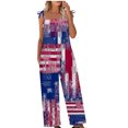 thumbnail image 1 of Dyegold Jumpsuits for Women Casual, Jumpsuit for Women Summer Loose Wide Leg Playsuit Independence Day USA Flag Square Neck Sleeveless Rompers Overalls, 1 of 5