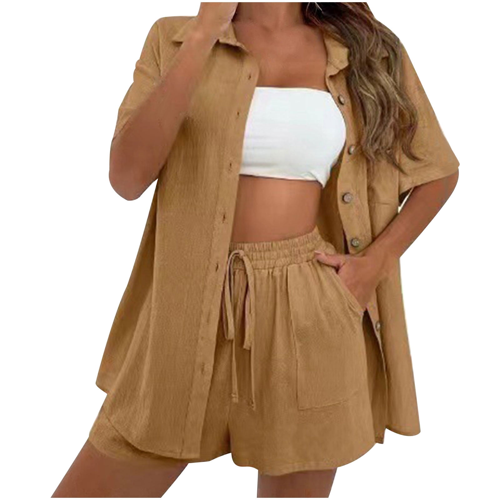 Aegean Two Piece Double Lined Shorts Set