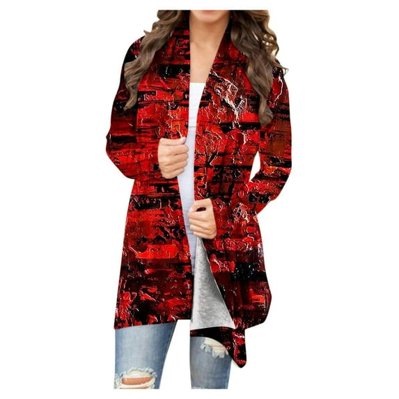 Dyegold Oversized Cardigan Ladies Womens Hall-oween Cardigan Crochet Cardigans For Women Y2K Clothes Plus Size Christmas Knitted Sweaters For Women My Orders