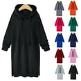 thumbnail image 1 of Dyegold Oversized Hoodie For Women Fleece Hooed Sweatshirts Casual Loose Long Sleeve Pullover Tops Comfy Fall Fashion Outfit, 1 of 7