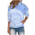 thumbnail image 1 of Dyegold Oversized Hoodie For Women Online Shopping Ladies Pullover Teen Girls Fleece Trendy Tie Dye Camo Hoodie Hooded Drawstring Jacket Winter Graphic Shirts Vintage Athletic Oversized Outfits, 1 of 4