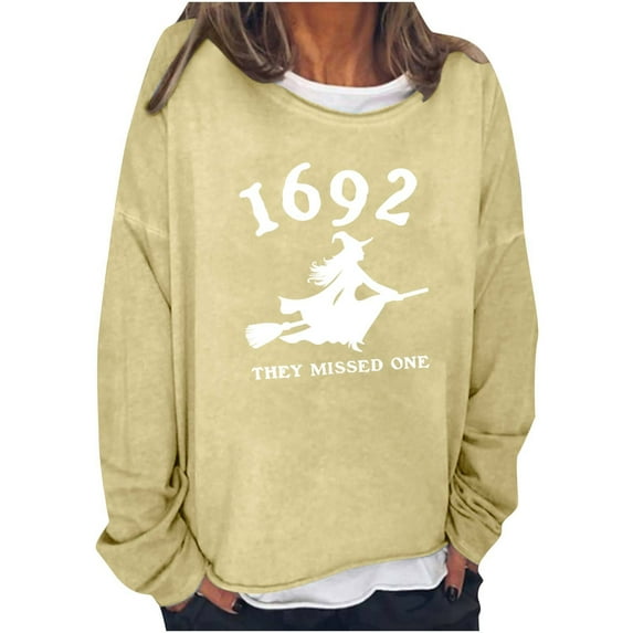 Dyegold Oversized Sweatshirt For Women Teen Girls Lightweight Hoodies Womens Fall Fashion 2023 Womens Casual Tops Business Casual Holiday Halloween Women'S Sweatshirt On-trend Low Spend