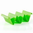 thumbnail image 1 of Dyegold Plastic Taco Holder Stand 6 Pack Multicolor Corrugated Burrito Shell Rack Reusable Dishwasher Safe for Quesadillas Tortillas Party Supplies Home and Kitchen, 1 of 7