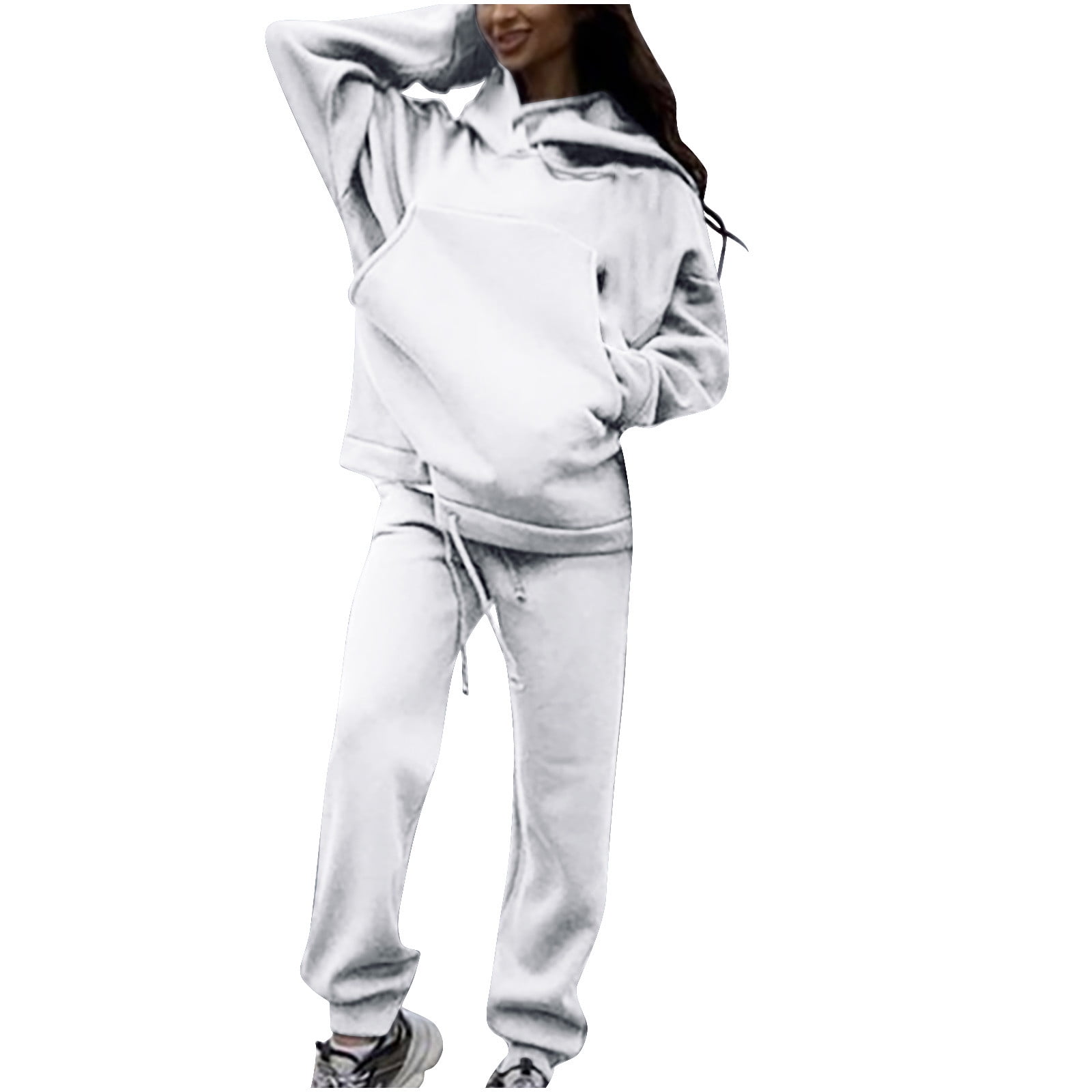 High Quality Oversize Thickening Unisex Matching Sweat Suits 2