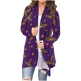 thumbnail image 1 of Dyegold Plus Size Hall-oween Sweatshirts For Women Ladies Hall-oween Cardigan Blue Cardigan For Women Fall Outfits Oversized ​Christmas ​Chaquetas De Mujer ​My Orders, 1 of 7