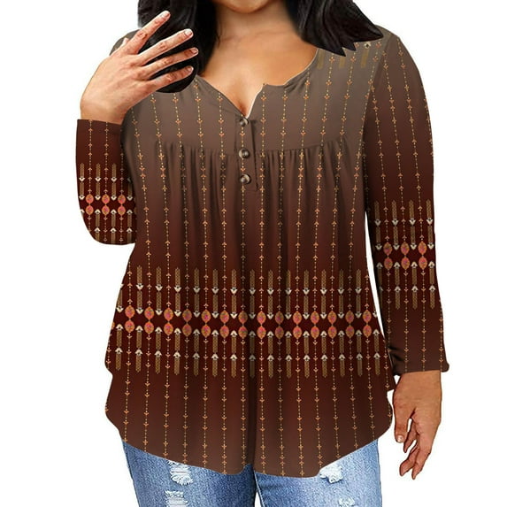 Dyegold Sexy Tops For Women Plus Size Ladies Fall Long Sleeve Shirts For Women Plus Size Tunic Tops Work Office Sport Long Sleeve Loose Fit Blouses Womens V Neck T Shirts Loose Fit Online Shopping