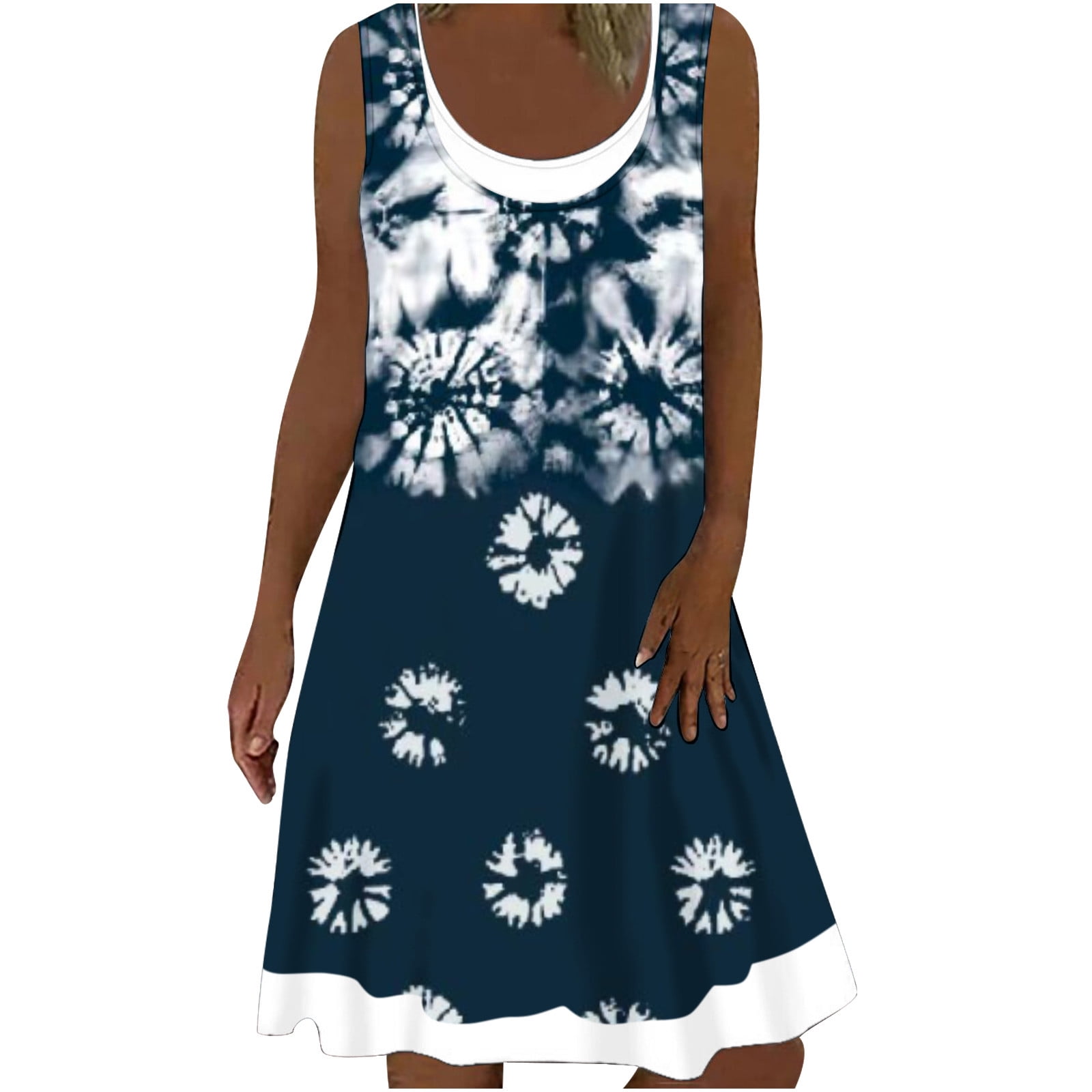 Dyegold Sundresses for Women Casual Beach - Dresses for Women 2023 Plus ...