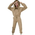 thumbnail image 1 of Dyegold Sweat Set Ladies Lounge Sets For Women 2 Piece Women Sweatsuit Cotton Long Sleeve 2026 Christmas Wide Leg Pants Sets Women 2 Piece Outfits, 1 of 5
