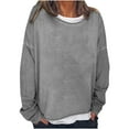 thumbnail image 1 of Dyegold Sweat Shirt Ladies Casual Comfy Hoodies Sweatshirts For Women Womens Shirts Fall Outfits Fall Fashion 2025 ​Christmas ​Fall 2025 Womens Fashion ​Labor Day, 1 of 5