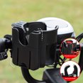 thumbnail image 1 of Dyegold Universal Stroller Cup Holder with Phone Stand Base for Scooter Wheelchair Bike Treadmill Adjustable 360 Degree Rotation, 1 of 3