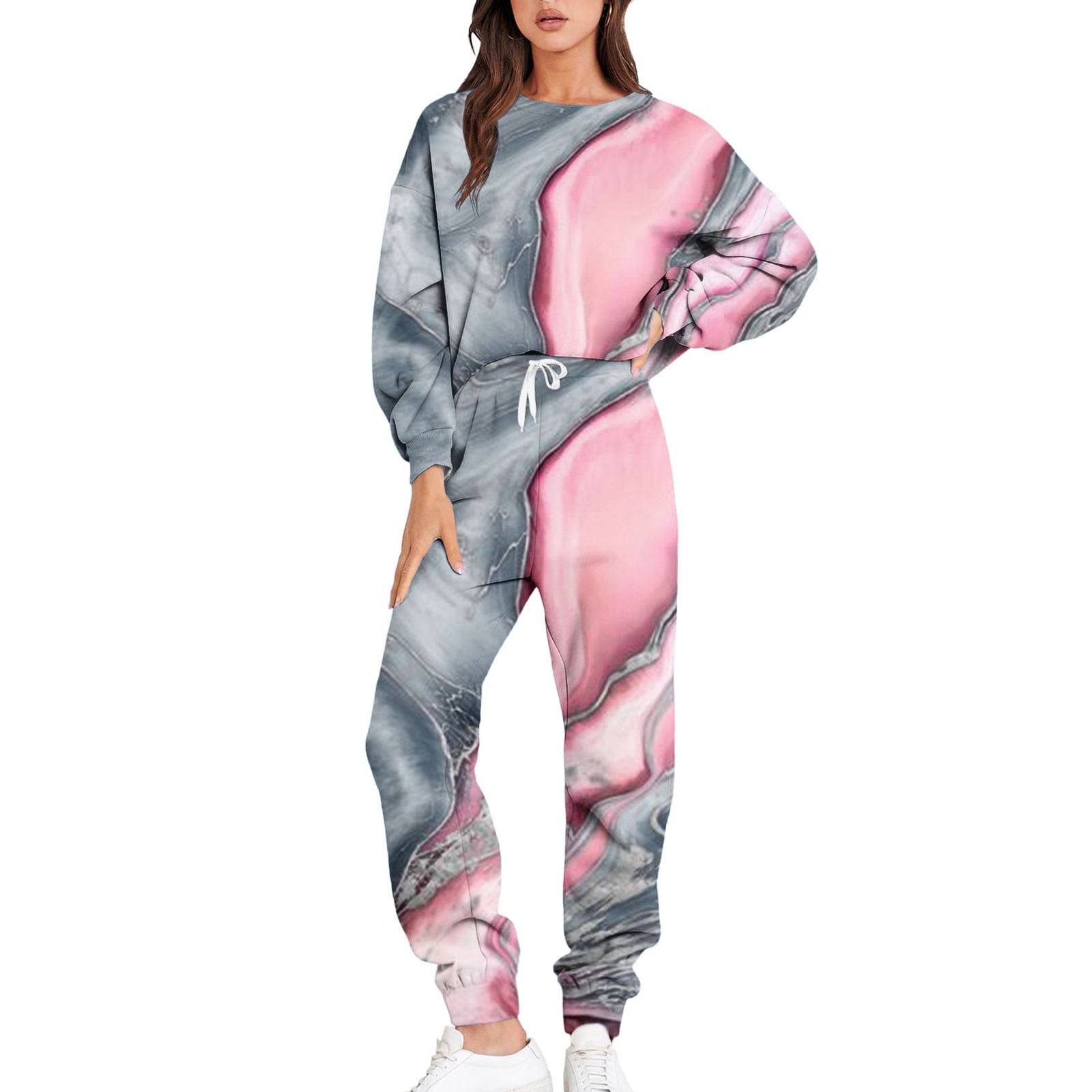 Dyegold Sweatpants Women Set 2 Piece Teen Girls Loungewear Women