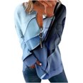 thumbnail image 1 of Dyegold Womens Long Sleeve Tops Casual Flash Deals Comfy Winter Oversized Work Sweater Marble Print Ladies Teen Girls Shirts Cropped Plus Size Hoodie Casual Fleece Pullover Y2k Half Zip Jacket Tops, 1 of 5