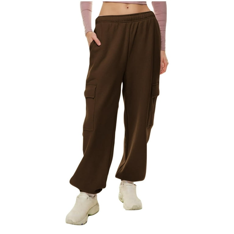 Dyegold Womens Sweat Pants W/Pockets Teen Girls Pants For Womens Fashion  Womens Joggers With Pockets Fleece Ladies ​Activewear ​Cute Sweatpants  ​Your