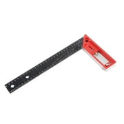 Dyegold Woodworking Alloy Right Angle Ruler, 3D Multi-angle Measuring Ruler, Aluminum Alloy 45/90° Woodworking Ruler, Protractor Angle Finder, Layout Measuring Tool for Engineer Carpenter