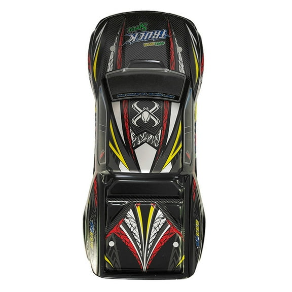 Dyegold XLH 9125 1/10 RC Truck Body Cover PC Replacement Shell with Red and Blue Decals for Off Road Crawler Upgrade Accessory