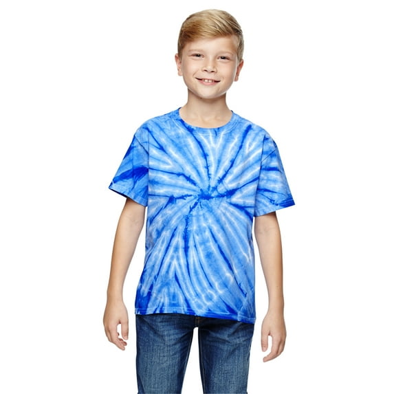 Dyenomite 365Bcy For Team 365 Youth Team Tonal Cyclone Tie-Dyed T-Shirt