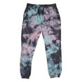 thumbnail image 1 of Dyenomite B06314304 Premium Fleece Tie-Dyed Sweatpants, Pacific - Medium, 1 of 1