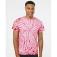 thumbnail image 1 of Dyenomite B06414165 Cyclone Pinwheel Tie-Dyed T-Shirt, Citron - Large, 1 of 1