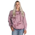 thumbnail image 1 of Dyenomite B07414586 Crush Tie-Dyed Hooded Sweatshirt, Obsidian - Extra Large, 1 of 1