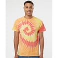 thumbnail image 1 of Dyenomite B82814544 Tide Tie-Dyed T-Shirt, Adirondack - Medium, 1 of 1