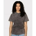 thumbnail image 1 of Dyenomite B85014675 Mineral Wash T-Shirt, Aubergine - Large, 1 of 1