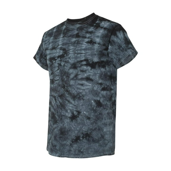 Dyenomite - Crystal Tie-Dyed T-Shirt - 200CR - Black Crystal - Size: S