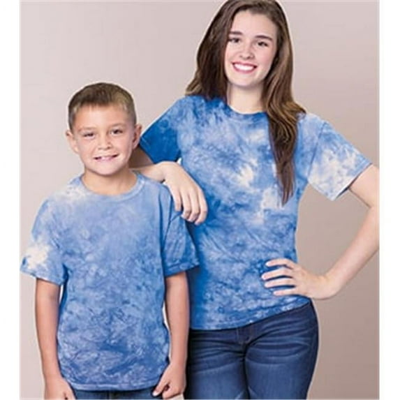 Dyenomite Crystal Tie-Dyed T-Shirt 200CR Turquoise 2XL