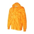 thumbnail image 1 of Dyenomite - Cyclone Hooded Tie-Dyed Sweatshirt - 854CY - Gold - Size: L, 1 of 3